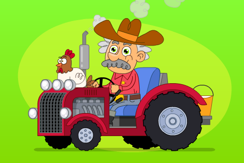 piosenki dla dzieci Pan McDonald farmę miał